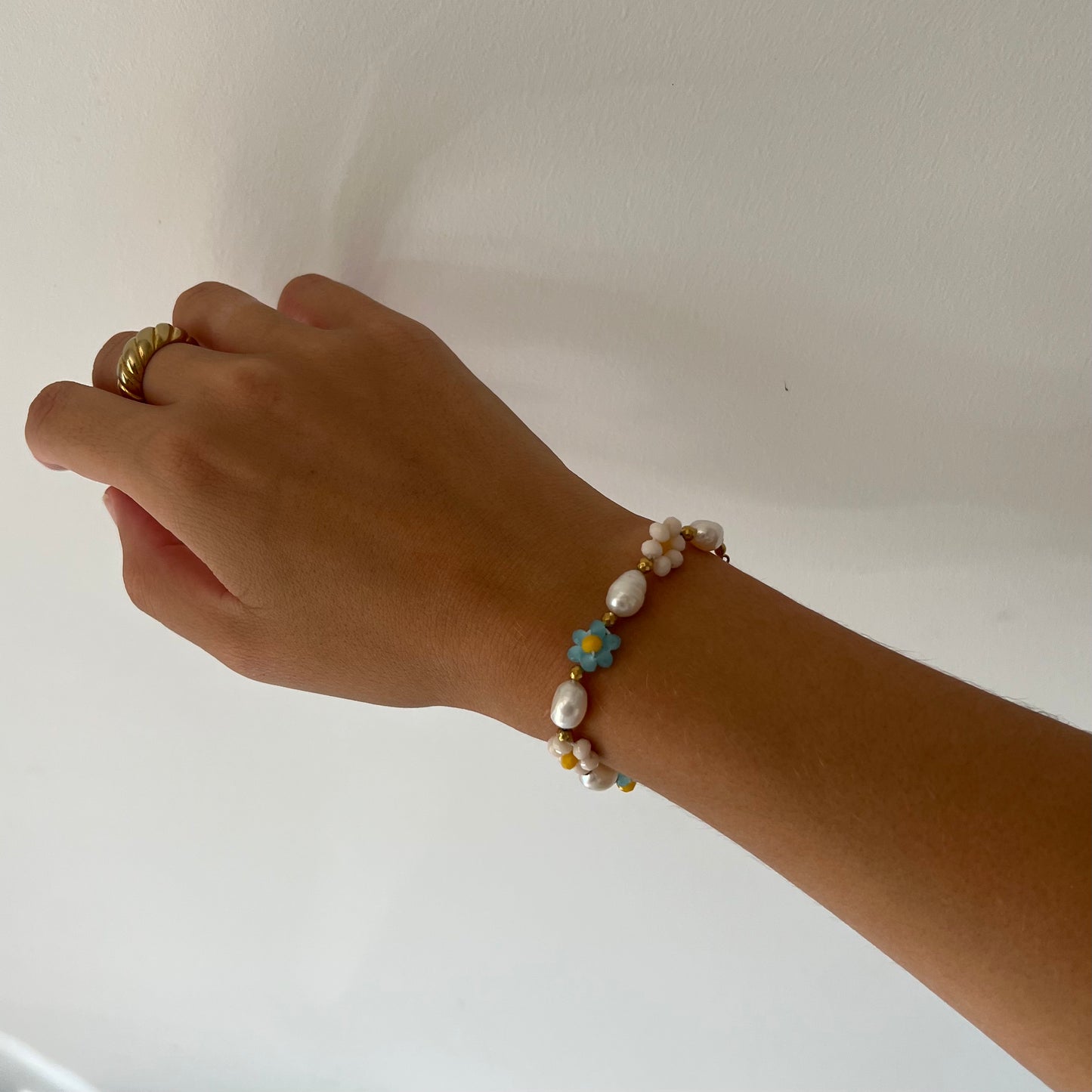 BRACELET GARDEN BLEU PASTEL