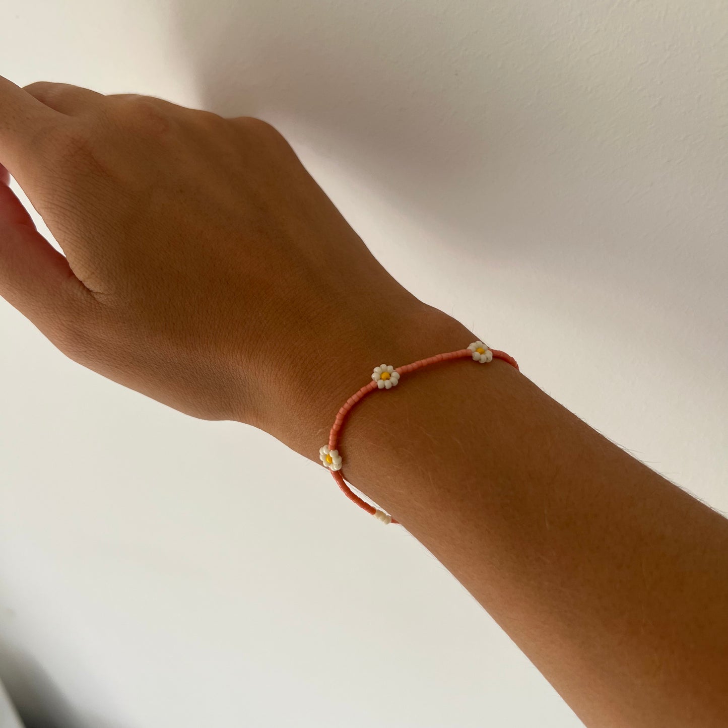 BRACELET MARGUERITE ROSE