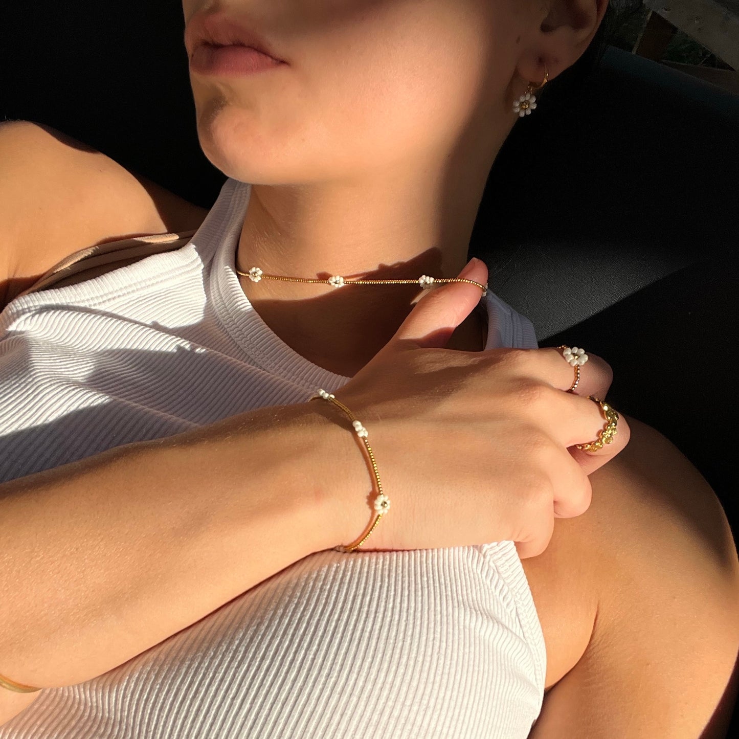 COLLIER MARGUERITE GOLD